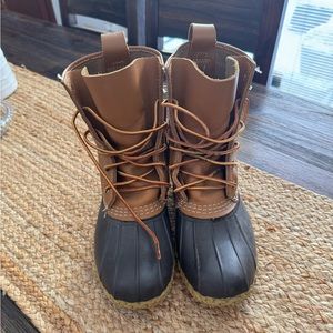 LL Bean | Womens tan bean boots